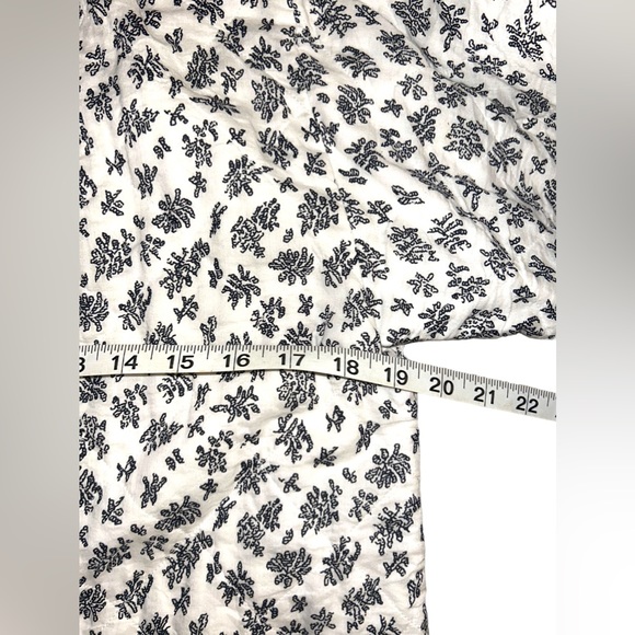 Bobbie Wren, Clad + Cloth • Quilted Open Front Floral Jacket, 100% Cotton, Med - Picture 15 of 16